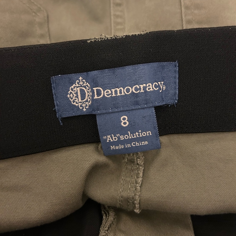 Democracy Khaki Shorts